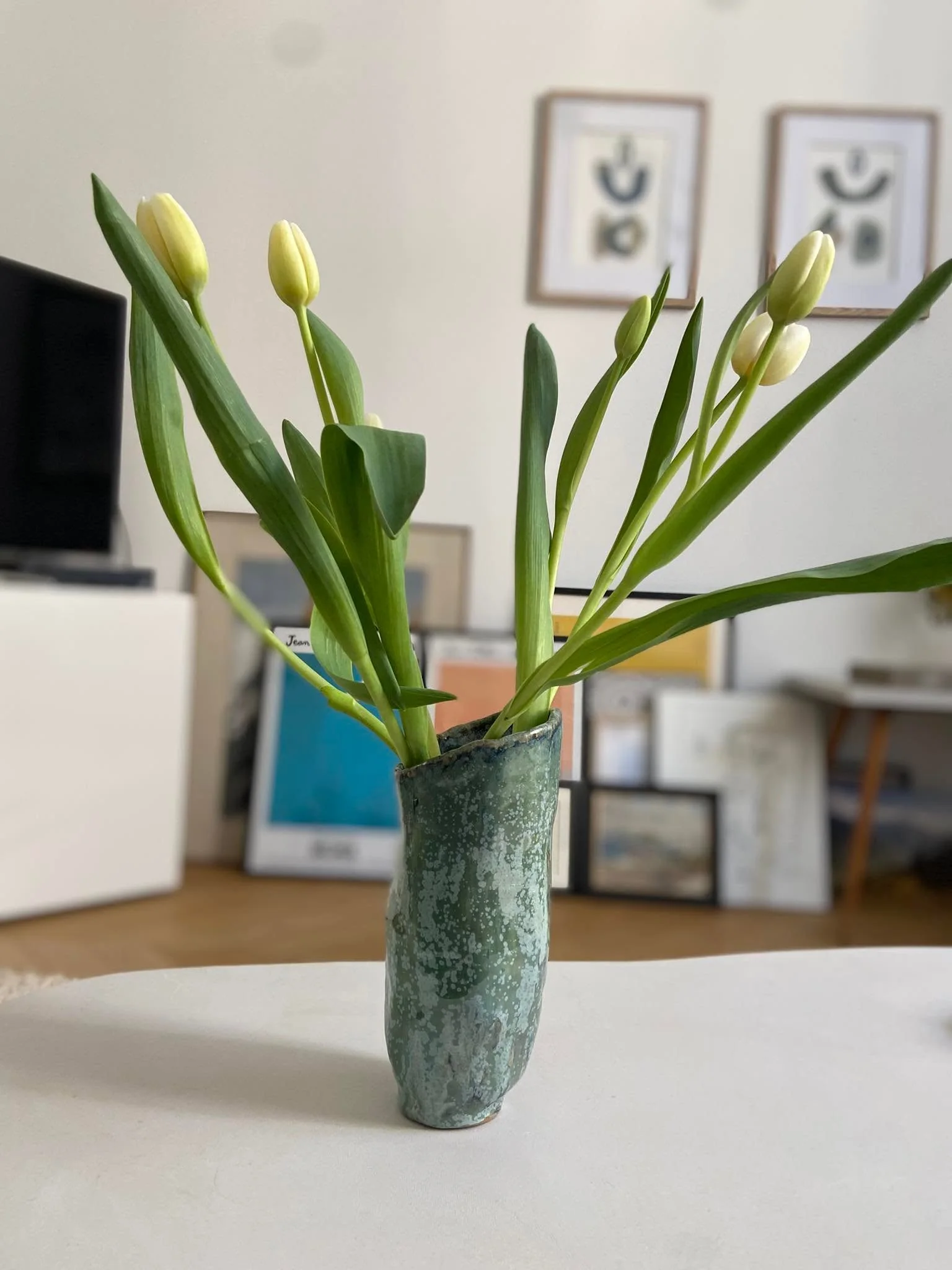 Vase et tulipes
